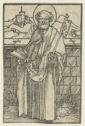 Apostel Petrus by Unknown, print, 1503