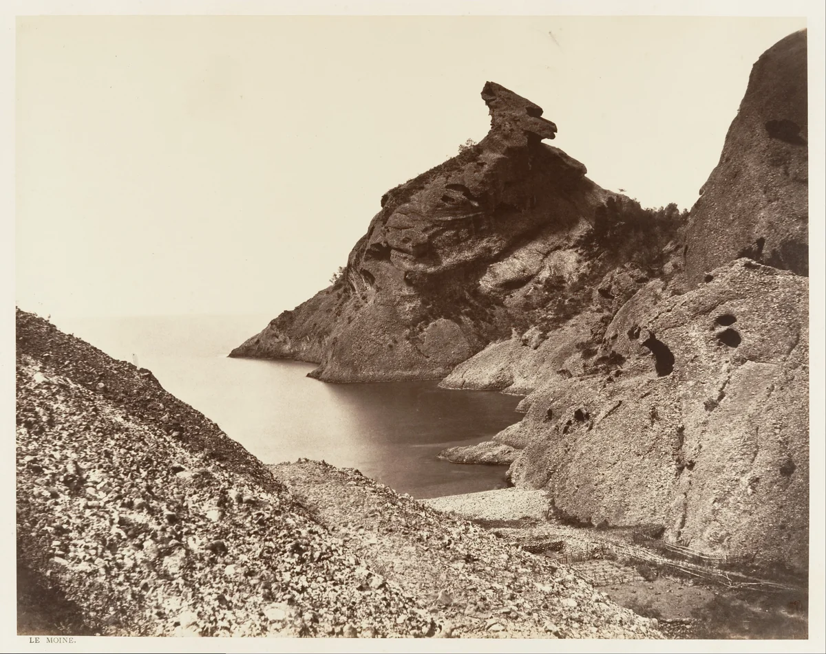 Le Moine by Edouard Baldus, photograph, 1860-1862