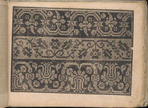 Neu künstlich Modelbuch (page 20r) by Bernhard Jobin, book, 1598