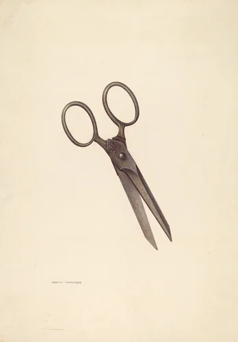 Bishop Hill: Small Scissors by Archie Thompson, index of american design, 1939