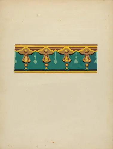 Wallpaper Border by John Garay, index of american design, 1935-1942
