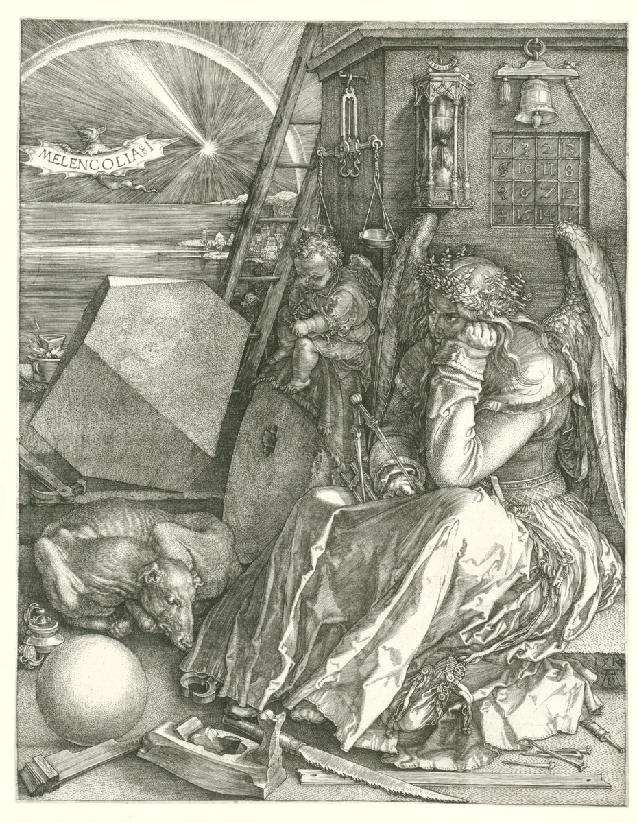 Melancholia by Unknown, print, 1514