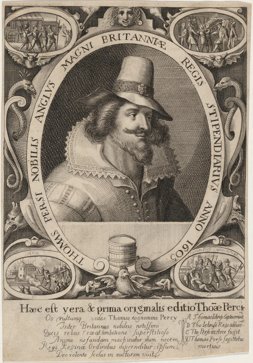 Thomas Percy by Unknown 19th Century, print, 1605