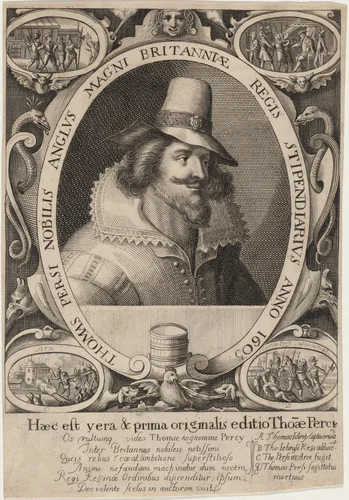 Thomas Percy by Unknown 19th Century, print, 1605