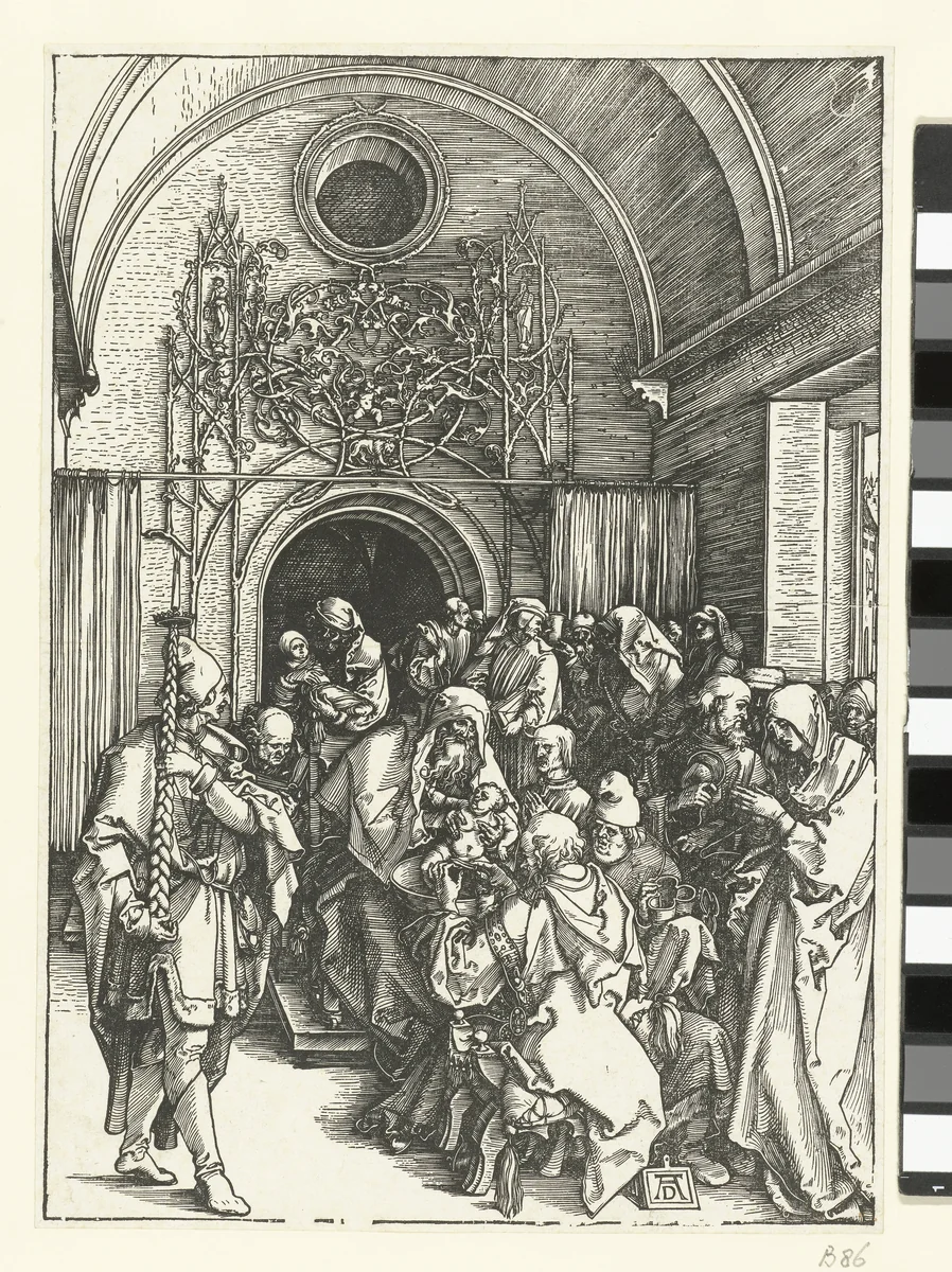 Besnijdenis van Christus by Unknown, print, 1502-1506