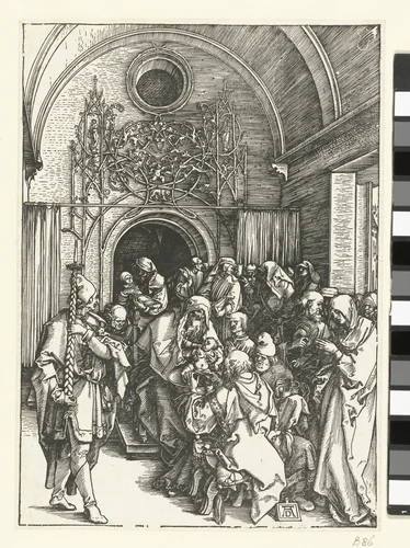 Besnijdenis van Christus by Unknown, print, 1502-1506