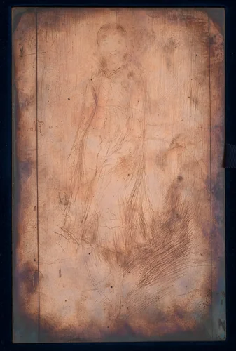 Florence Leyland by James McNeill Whistler, technical material, 1873