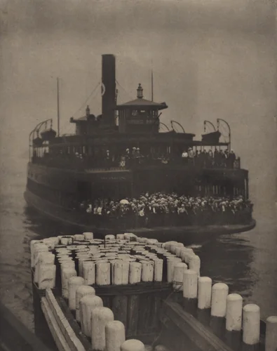 After Working Hours—The Ferry Boat by Alfred Stieglitz, photograph, 1910