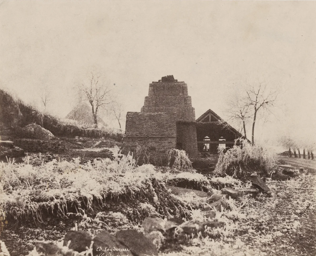 Effet de Givre (The Effect of Frost) by Édouard Loydreau, photograph, 1853
