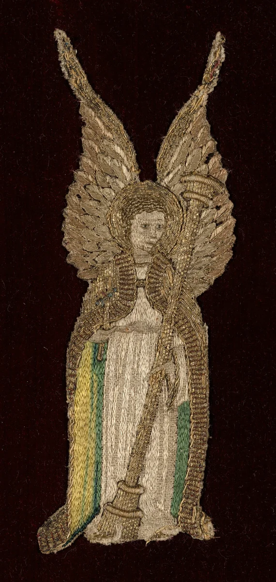 Fragment by England, France,or Italy, textile, 1401-1500
