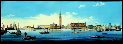 View of Venice by Italian, drawing, 1830-1845