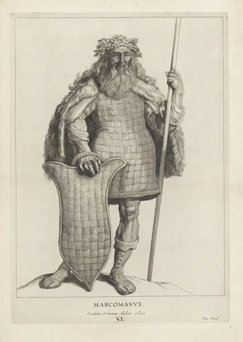 Marcomannen by Cornelis Visscher, print, 1650