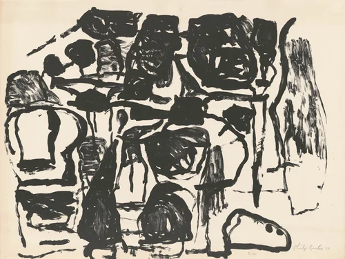 Untitled by Philip Guston, print, 1963