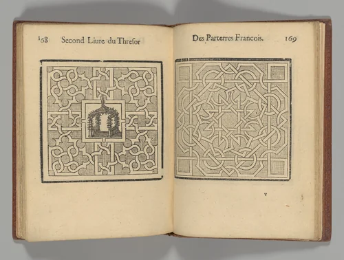 Le Thresor des Parterres de l'Univers, Contenant les Figures et Pourtraits des Plus Beaux Compartimens, Cabanes, & Labyrinthes des Jardinages... by Daniel Loris, book, 1629