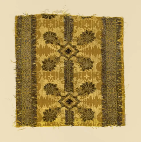 Fragment by Italy, textile, 1601-1650