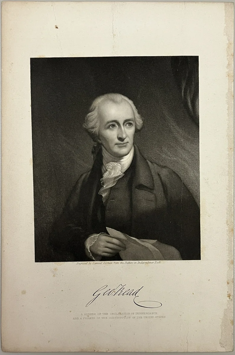 George Read by Samuel Sartain, other, 1850-1906