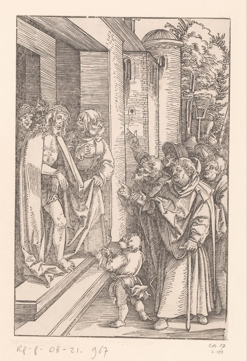 Ecce Homo by anonymous, print, 1506-1507