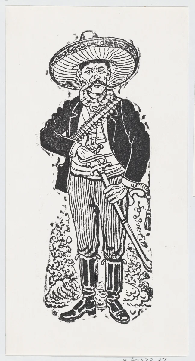 Amador Salazar by José Guadalupe Posada, print, 1905-1915