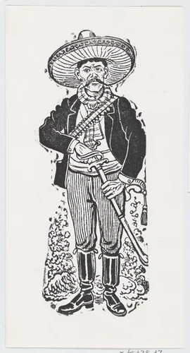Amador Salazar by José Guadalupe Posada, print, 1905-1915