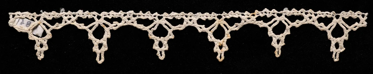 Bobbin Lace Edging by Unknown, textile, 1540-1560