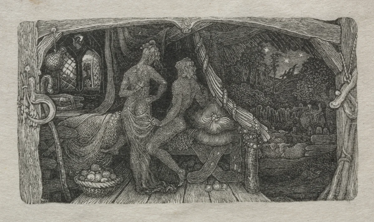 The Chamber-Idyll by Edward Calvert, print, 1829