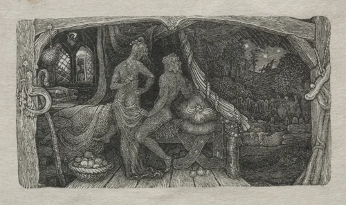 The Chamber-Idyll by Edward Calvert, print, 1829