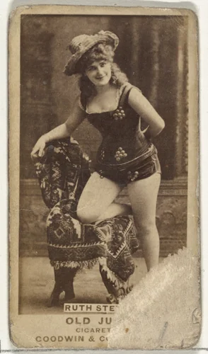 From the Actors and Actresses series (N171) for Old Judge Cigarettes by Goodwin & Company, photograph, 1886-1890