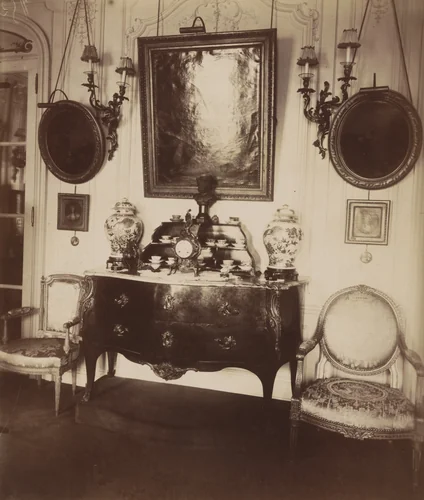 Untitled (interior) by Eugène Atget, photograph, 1910