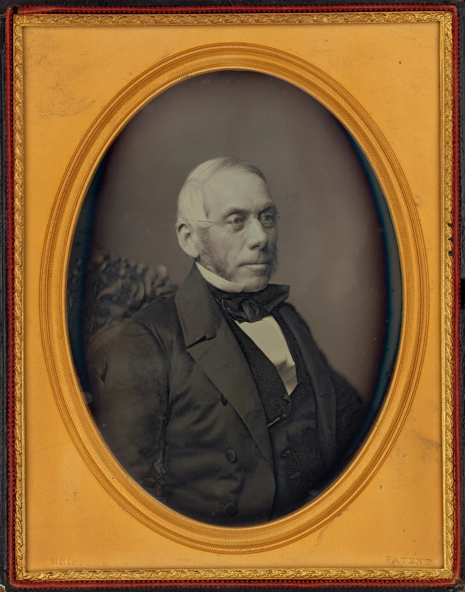 Portrait of a Man by John Adams Whipple, photograph, 1845-1855