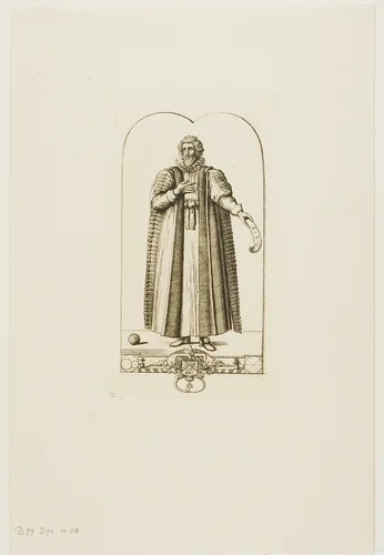 Portrait of François Viète by Charles Meryon, print, 1861