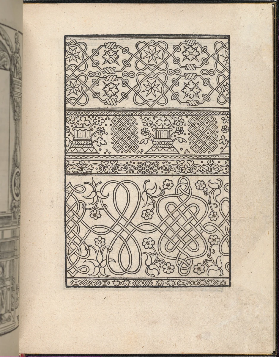 Page from Ein new kunstlich Modelbuch...(Page 2r) by Peter Quentel, book, 1544