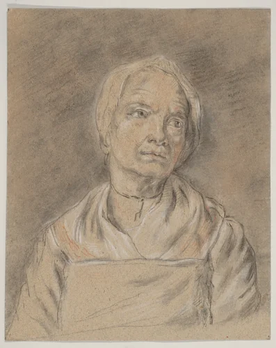 Old Woman by Nicolas-Bernard Lépicié, drawing, 1770-1780