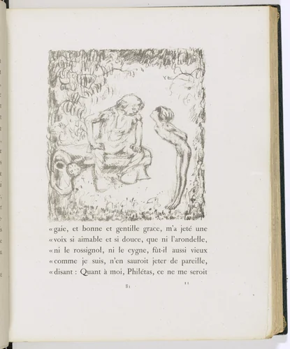 In-text plate (page 81) from Daphnis et Chloé by Pierre Bonnard, illustrated book, 1902