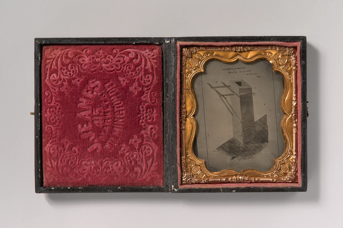Chimney Scaffold by J. Jeane, photograph, 1860
