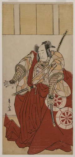 Onoe Matsusuke as Usui Sadamitsu by Katsukawa Shunzan, print, 1781