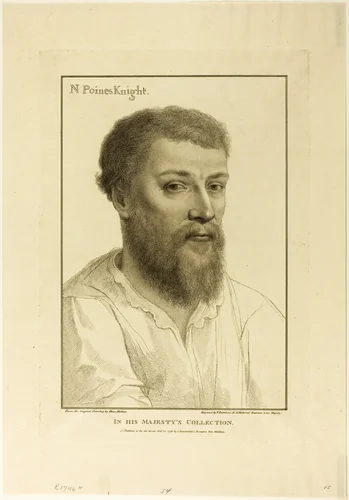 Sir Nicholas Poines by Francesco Bartolozzi, print, 1796