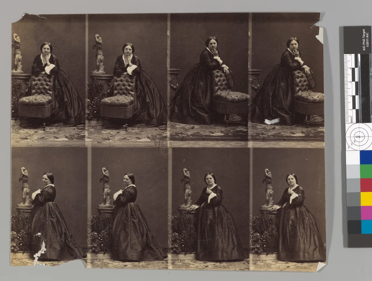 Berthe by André Adolphe-Eugène Disdéri, photograph, 1862