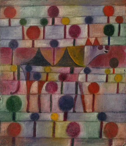 Kamel (in rhythm. Baumlandschaft),1920 by Paul Klee, painting