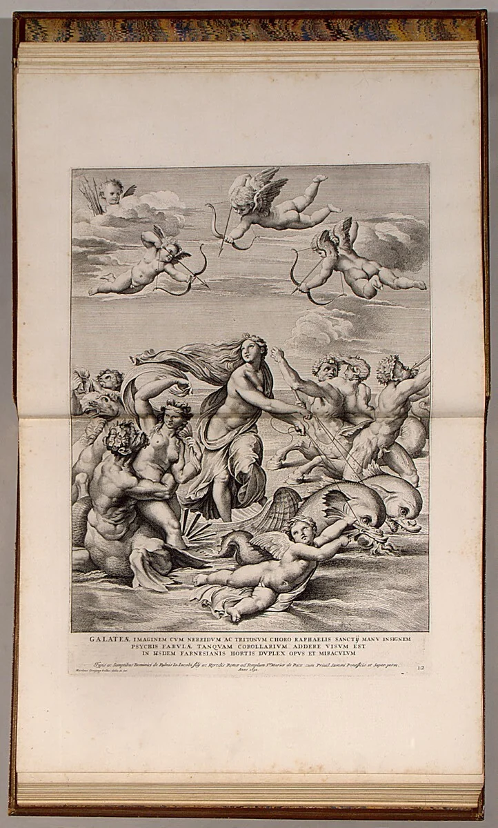Psyches et Amoris ...; Galeriae Farnesianae ...; Barberinae avlae fornix by Various artists, volume, 1693