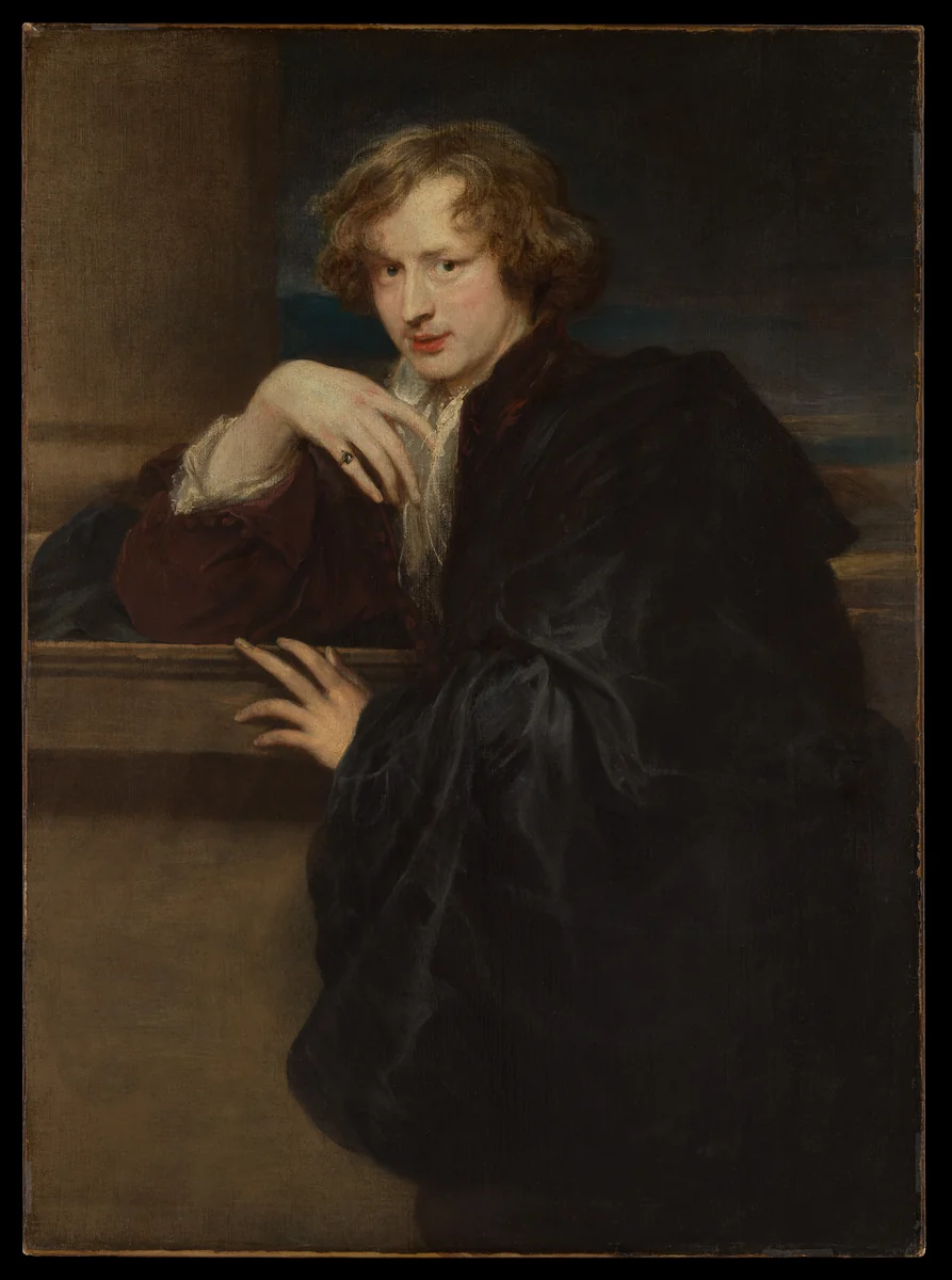 Self-Portrait by Anthony van Dyck, painting, 1620-1621