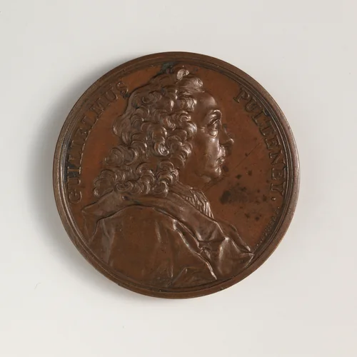 William Pulteney, 1st Earl of Bath (1684–1764) by Jacques-Antoine Dassier, metalwork, 1744