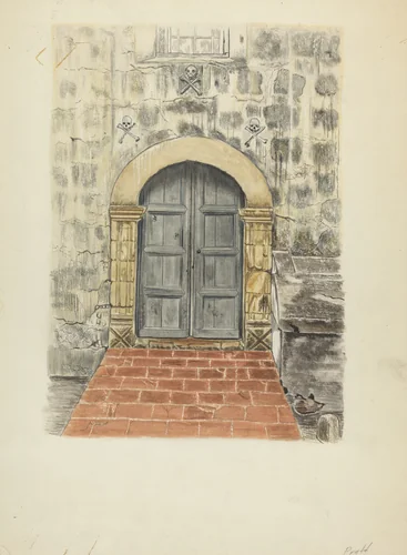 Doorway and Doors by Albert Pratt, index of american design, 1935-1942