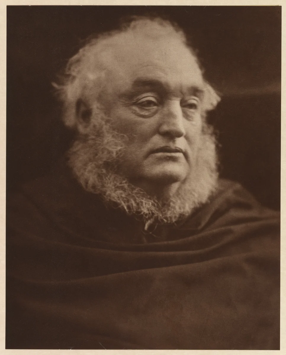 Lord Justice James by Julia Margaret Cameron, photograph, 1868-1872