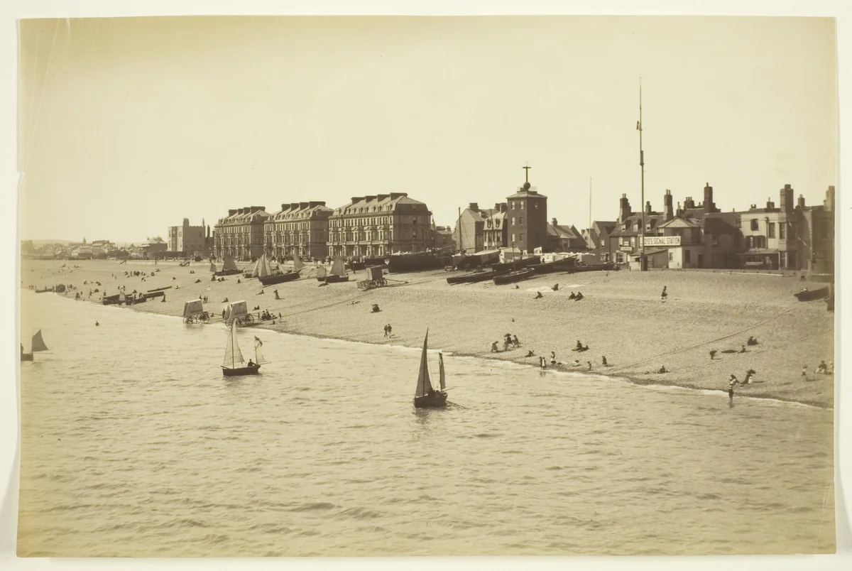 Untitled (Victoria Parade, Deal) by Artist Unknown, photograph, 1850-1900