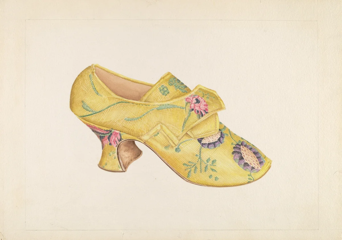 Woman's Shoes by Stella Mosher, index of american design, 1937