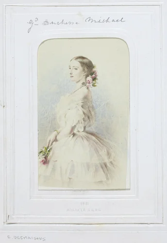 Grand Duchess Michael by Émile Desmaisons, photograph, 1860-1869