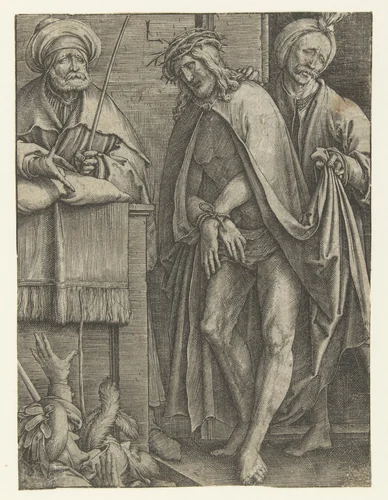 Christus door Pilatus aan het volk getoond (Ecce Homo) by Unknown, print, 1510-1514