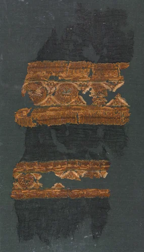 Tiraz with gold by Unknown, textile, 1075-1099