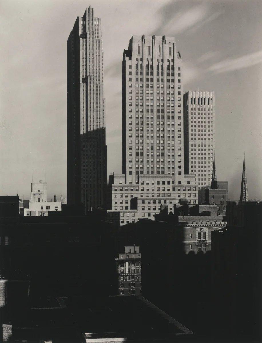 New York from the Shelton by Alfred Stieglitz, photograph, 1935
