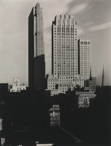 New York from the Shelton by Alfred Stieglitz, photograph, 1935
